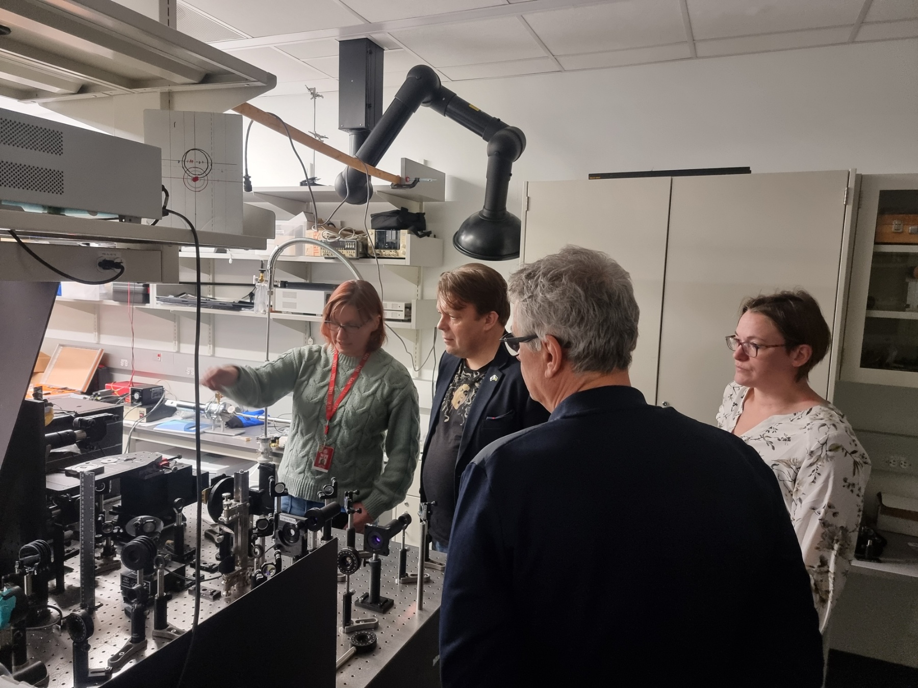 Visiting the Ultrafast THz and Optical Spectroscopy Lab at WPI (PI- prof. Lyubov Titova) Visiting the Ultrafast THz and Optical Spectroscopy Lab at WPI (PI- prof. Lyubov Titova)