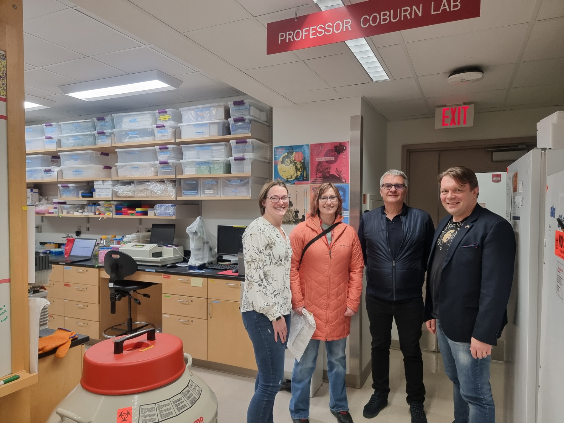 Visiting Functional Biomaterials Lab at Worcester Polytechnic Institute led by Dr. Jeannine Coburne Visiting Functional Biomaterials Lab at Worcester Polytechnic Institute led by Dr. Jeannine Coburne