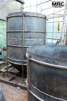 Установка и монтаж корпуса бункера