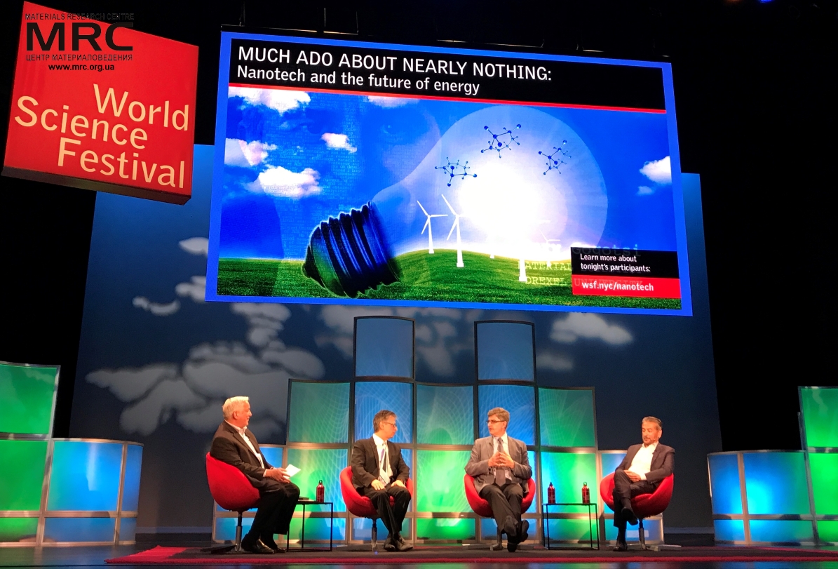 Professor Yury Gogotsi at WorldScience Festival speaks about nanotechnologies and energy storage Professor Yury Gogotsi at WorldScience Festival speaks about nanotechnologies and energy storage