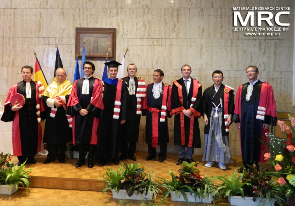 Doctor Honoris Causa  в Университете Поля Сабатье, 8 октября 2014г