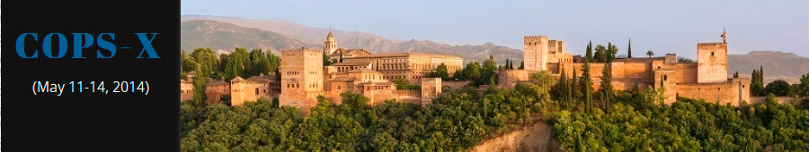 10th International Symposium on the Characterization of Porous Solids (COPS-X) in Granada (Spain), May 11-14th, 2014 10th International Symposium on the Characterization of Porous Solids (COPS-X) in Granada (Spain), May 11-14th, 2014
