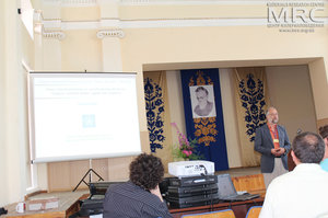 Prof. Dr. Alois Haas, Ruhr-University Bochum, Germany, reports on Curiosity: Leitmotif for Scientific Basic Research, morning session Inorganic and Coordination Chemistry, Saturday, May 18