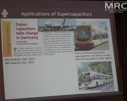 Application of Supercapacitors, slide from prof. Yury Gogotsi presentation