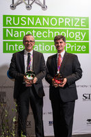 RUSNANOPRIZE 2015 laureates - prof. prof. Patrice Simon and Yury Gogotsi