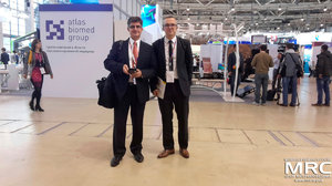 Prof. Yury Gogotsi and prof. Patrice Simon visited Open Innovations Forum and Technology Show, Moscow, October 28, 2015