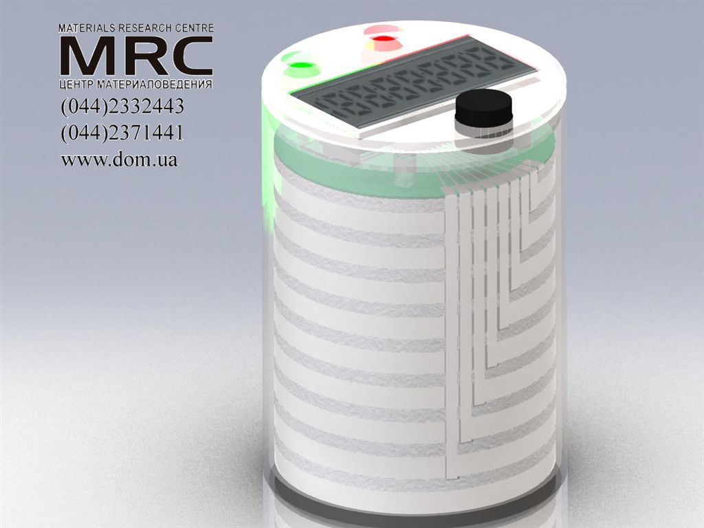 модель батарейки в blender