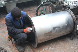 Изготовление фильтра для очистки газов в технологичнской линии по переработке углеродных материалов