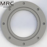 Visualization of the socket pipe water-cooled fixations