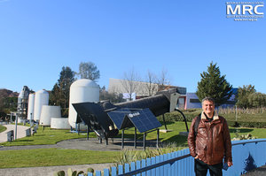 O.Gogotsi at the Cite de lEspace, Toulouse,France