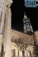 Saint-Sernin Basilica (the largest romanesque church in Europe). Saint-Sernin is particularly noted for the quality and quantity of its Romanesque sculpture.