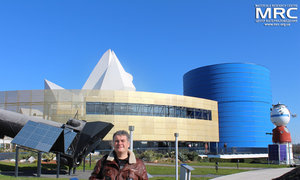 Oleksiy Gogotsi at Cite de lEspace, Toulouse,France