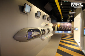 At the Cite de lEspace hall, Toulousa