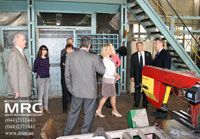 The meeting and technological discussions on the project at MRC’s workshop premises The meeting and technological discussions on the project at MRC’s workshop premises