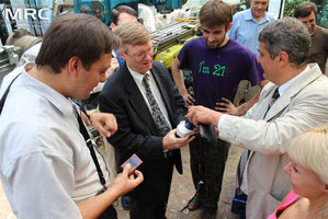 Observing of the control and automatics devices for equipment, manufactured by MRC