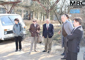 From left to right: I.Tomashevskaya, N.Dudko(STCU) , Upendra S. Rohatgi(Brookhaven National Laboratory, USA), I. Barsukov (AETC, USA), M.Gubinskiy(NMetAU), S. Saenko (KIPT), April 17, 2013