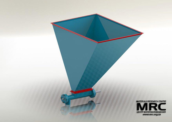 Шнековый питатель с бункером загрузки материала Шнековый питатель с бункером загрузки материала