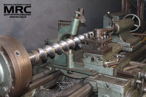 Проточка винта для шнекового конвейера