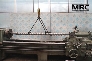 Проточка шнека 2м