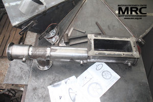 Водоохлаждаемый шнековый конвейер