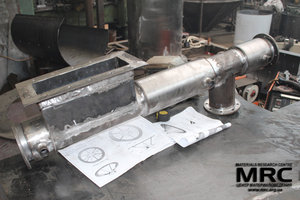 Водоохлаждаемый шнековый конвейер