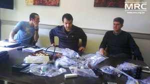 Electrochemical energy systems Lab Manager Chris Dennison, Dept. of Mechanical Engineering and Mechanics, Majid Beidaghi,Post-Doctoral Researcher,Prof.Gogotsi, Director of Drexel Nanotechnology Institute